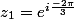 z_1=e^{i\frac{-2\pi}3