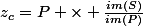 z_c=P \times \frac{im(S)}{im(P)}
