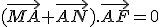 (\vec{MA}+\vec{AN}).\vec{AF}=0