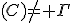 (C)\not= \Gamma