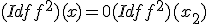 (Id+f+f^2)(x) = 0 + (Id+f+f^2)(x_2)