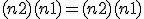 (n+2)(n+1) = (n+2)(n+1)