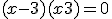 (x-3)(x+3) = 0