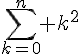 \Large\sum_{k=0}^n k^2