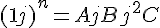 \Large{(1+j)^n = A+jB+j^2C}