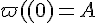 \Large{\varphi(0)=A}