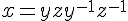 \Large{x=yzy^{-1}z^{-1}}