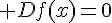 \Large Df(x)=0