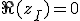 \Re(z_I)=0