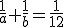 \frac{1}{a}+\frac{1}{b}=\frac{1}{12}