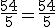 \frac{54}{5}=\frac{54}{5}