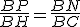 \frac{BP}{BH}=\frac{BN}{BC}