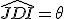 \hat{JDI}=\theta