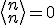 \left<n\\n\right>=0