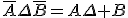 \overline{A}\Delta\overline{B}=A\Delta B
