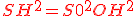 \red{SH^2 = S0^2 + OH^2}