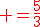 \red =\frac{5}{3}