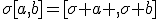 \sigma[a,b]=[\sigma a ,\sigma b]