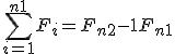 \sum_{i=1}^{n+1} F_i = F_{n+2} -1 + F_{n+1}