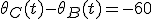 \theta_C(t)-\theta_B(t)=-60
