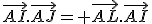 \vec{AI}.\vec{AJ}= \vec{AL}.\vec{AI}