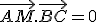 \vec{AM}.\vec{BC}=0