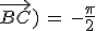 (\vec{OA};\vec{BC})\,=\,-\frac{\pi}{2}