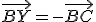 \vec{BY}=-\vec{BC}