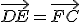 \vec{DE}=\vec{FC}