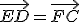 \vec{ED}=\vec{FC}