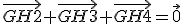 \vec{GH2}+\vec{GH3}+\vec{GH4}=\vec{0}