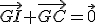 \vec{GI}+\vec{GC}=\vec{0}