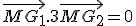 \vec{MG_1}.3\vec{MG_2}=0