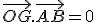 \vec{OG}.\vec{AB}=0