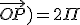 angle(\vec{j};\vec{OG})-angle(\vec{j};\vec{OP})=2\Pi