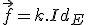 \vec{f}=k.Id_{E}