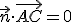 \vec{n} \cdot \vec{AC} = 0