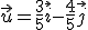\vec{u}=\frac{3}{5}\vec{i}-\frac{4}{5}\vec{j}