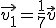 \vec{v_1}=\frac17\vec{v}