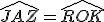 \widehat{JAZ}=\widehat{ROK}