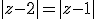|z-2|=|z-1|