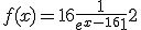 
 \\ 
 \\ f(x) = 16 \frac{1}{e^{x-16} + 1} + 2
 \\ 
 \\ 