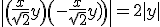 \forall (x,y) \in {\mathbb R}^2, \hspace{10x} 2 \relstack{\sup}{ t \in {\mathbb R} } |x \cos t + y \sin(2t)| \; \ge \; |\frac x {\sqrt 2} + y | + |-\frac x {\sqrt 2} + y | \; \ge \; \|\( \frac x {\sqrt 2} + y \) +\(-\frac x {\sqrt 2} + y \)\| = 2 |y| 