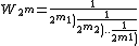  1$ W_{2^m} = \frac {1}{2^m + 1 ) + \frac {1}{2^m + 2 ) +..+ \frac {1}{2^{m+1})