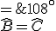\large \left{ \array{\hat A & = & 108^\circ \\ \hat B=\hat C & = & 36^\circ}