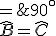 \large \left{ \array{\hat A & = & 90^\circ \\ \hat B=\hat C & = & 45^\circ}