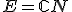  E = \mathbb{C}^\mathbb{N} 
