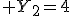  Y_2=4