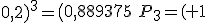 P_3=\(\array {1&0&0}\)\(\array{0,95& 0,05& 0\\0 &0,2& 0,8\\0,8 &0 &0,2\)^3=\(\array{0,889375&&0,056625&&0,054})