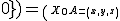 4$X_0A=\(x , y, z \) \(\array{3,c.cccBCCC$&1&2&3\\\hdash~1&0&1/2&0\\2&0&0&1/3\\3&6&0&0}\)=\(0x +0y +6z , x/2 + 0y +0z , x0 + y/3 +0z)=X_1 